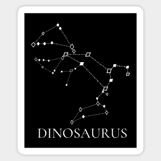 Dinosaurus Constellation of a Dinosaur Sticker